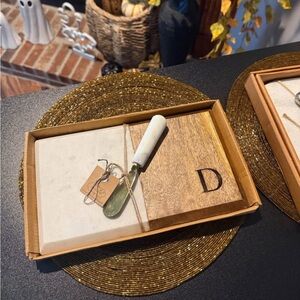 Charcuterie Board With Utensil